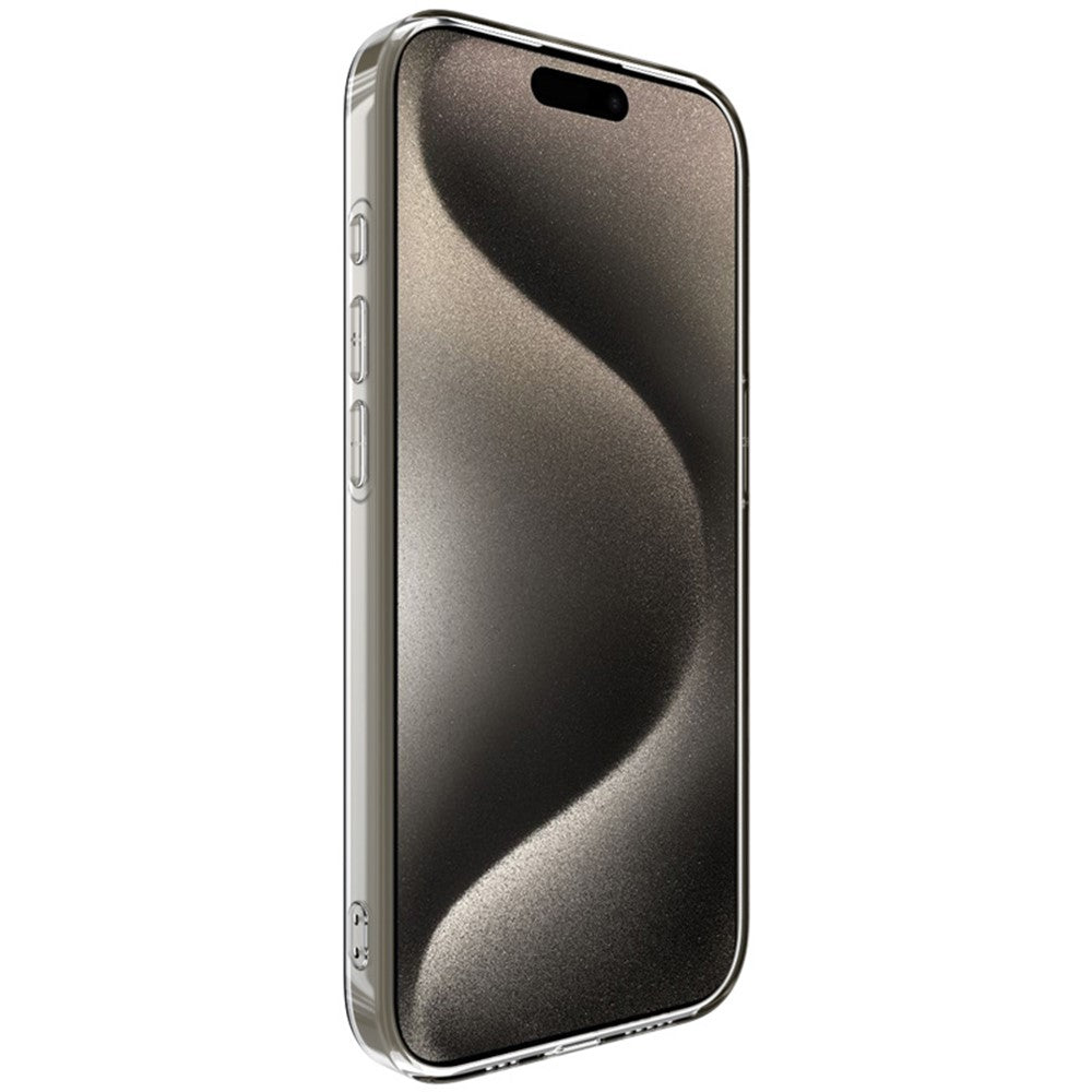 IMAK UX-5 Series for iPhone 15 Pro Max Case Thin Fit TPU Crystal Clear Phone Cover