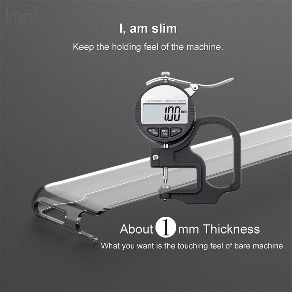 IMAK UX-5 Series for iPhone 15 Pro Max Case Thin Fit TPU Crystal Clear Phone Cover