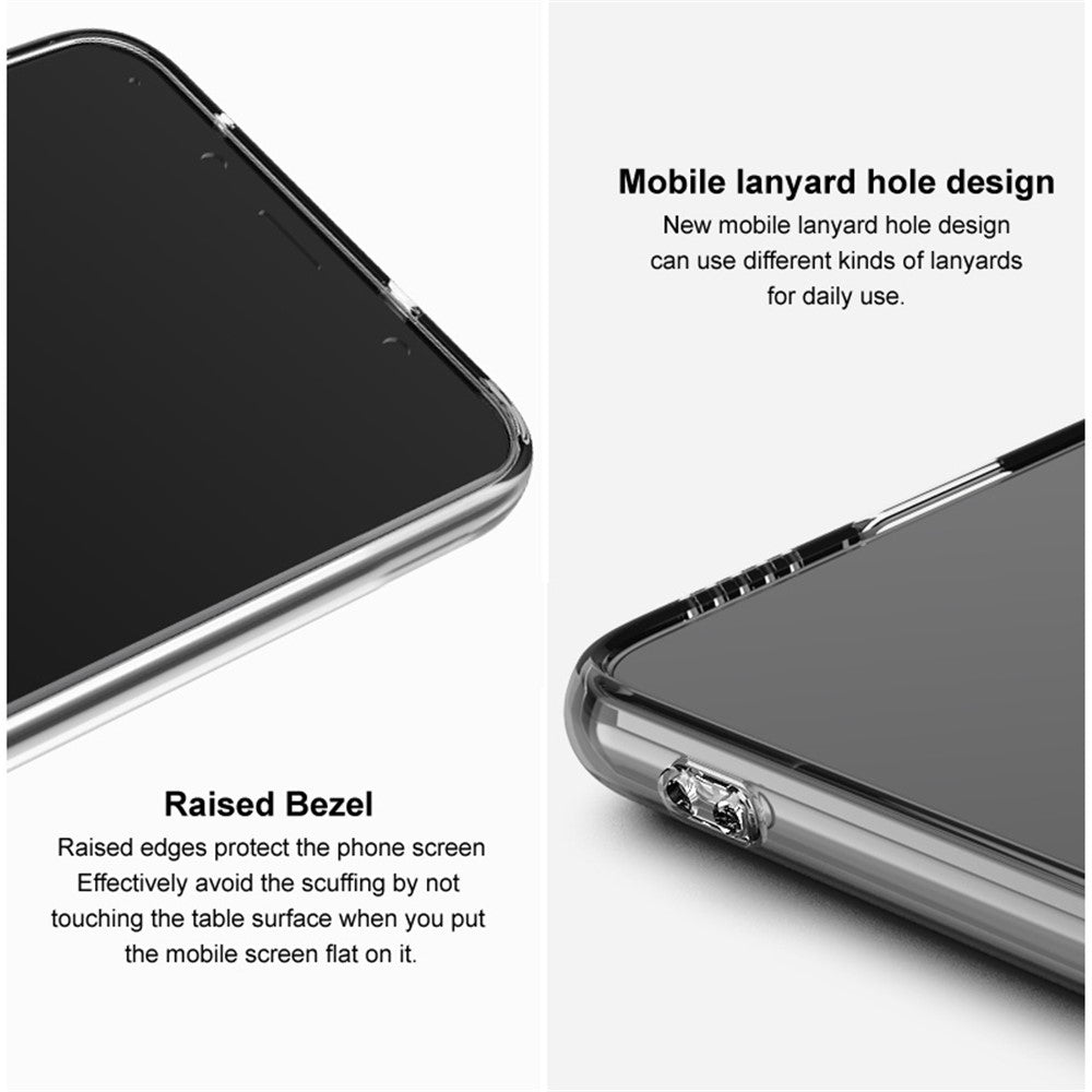IMAK UX-5 Series for iPhone 15 Pro Max Case Thin Fit TPU Crystal Clear Phone Cover