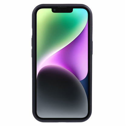 For iPhone 14 Plus Magnetic Case Matte Shockproof PC Colorful Spots Phone Cover