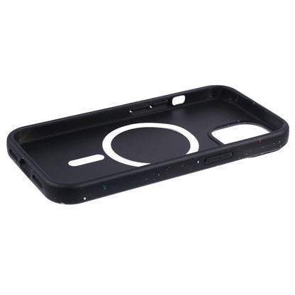 For iPhone 14 Plus Magnetic Case Matte Shockproof PC Colorful Spots Phone Cover