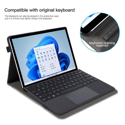 For Microsoft Surface Pro 10 / 9 / 8 Case Stand Wallet Function Laptop Leather Cover