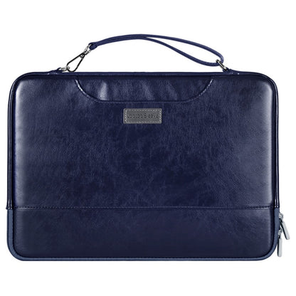 15-15.6 Inch Notebook Computer Carrying Pouch PU Leather Laptop Bag