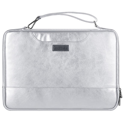 15-15.6 Inch Notebook Computer Carrying Pouch PU Leather Laptop Bag