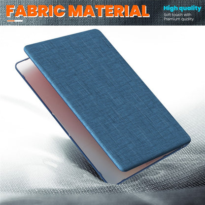 For MacBook Air 13 inch (2020) / (2018) A2337 M1 A2179 A1932 Laptop Case Anti-Slip PC+Cloth Flip Cover