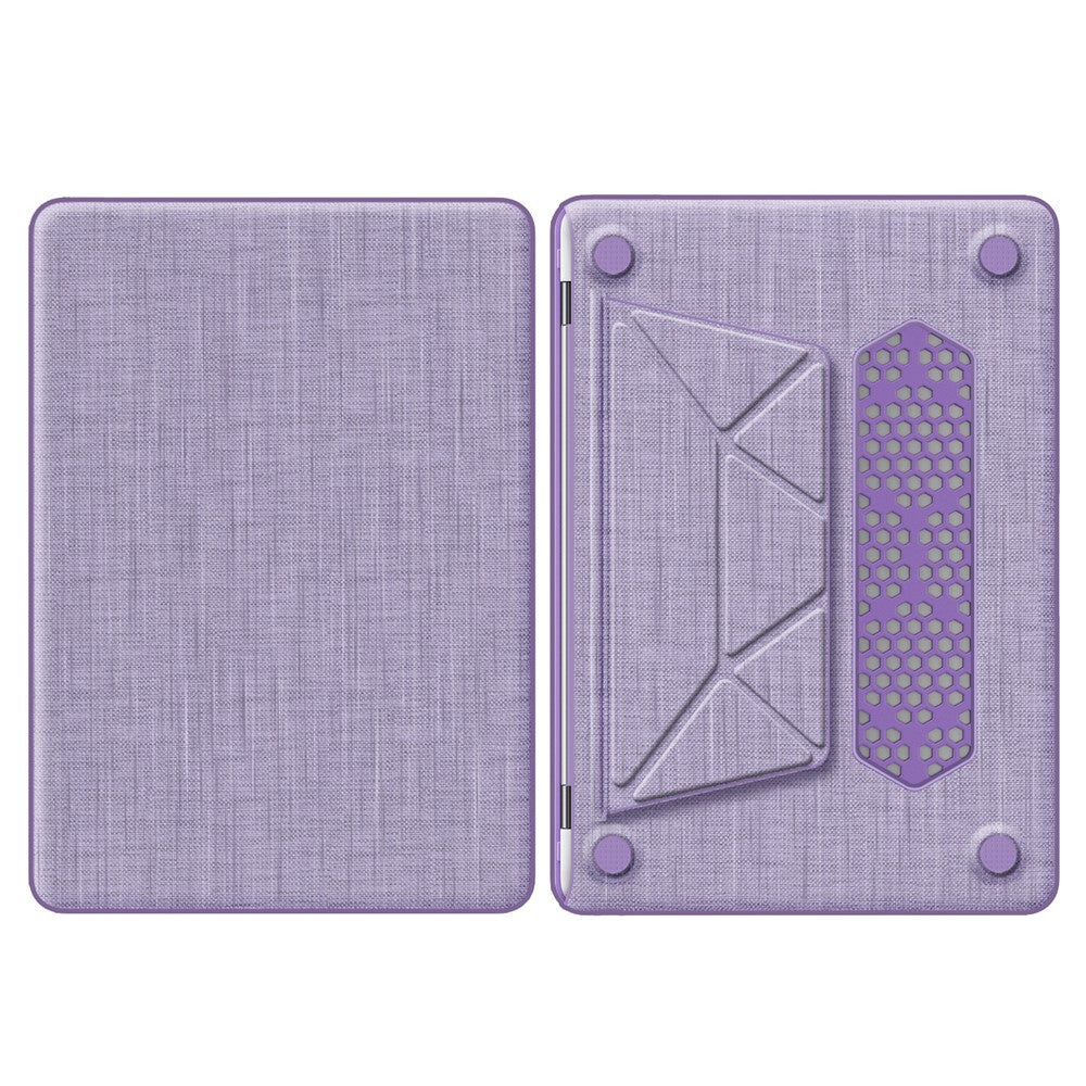 For MacBook Air 13 inch (2020) / (2018) A2337 M1 A2179 A1932 Laptop Case Anti-Slip PC+Cloth Flip Cover