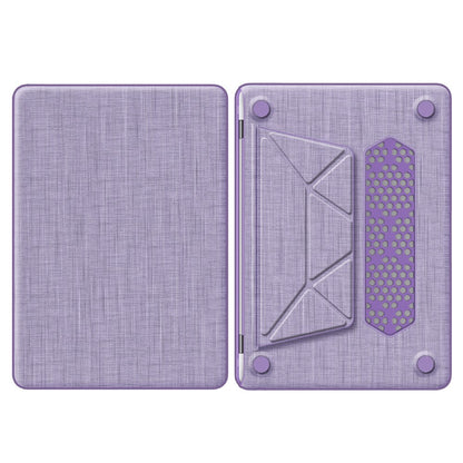 For MacBook Air 13 inch (2020) / (2018) A2337 M1 A2179 A1932 Laptop Case Anti-Slip PC+Cloth Flip Cover