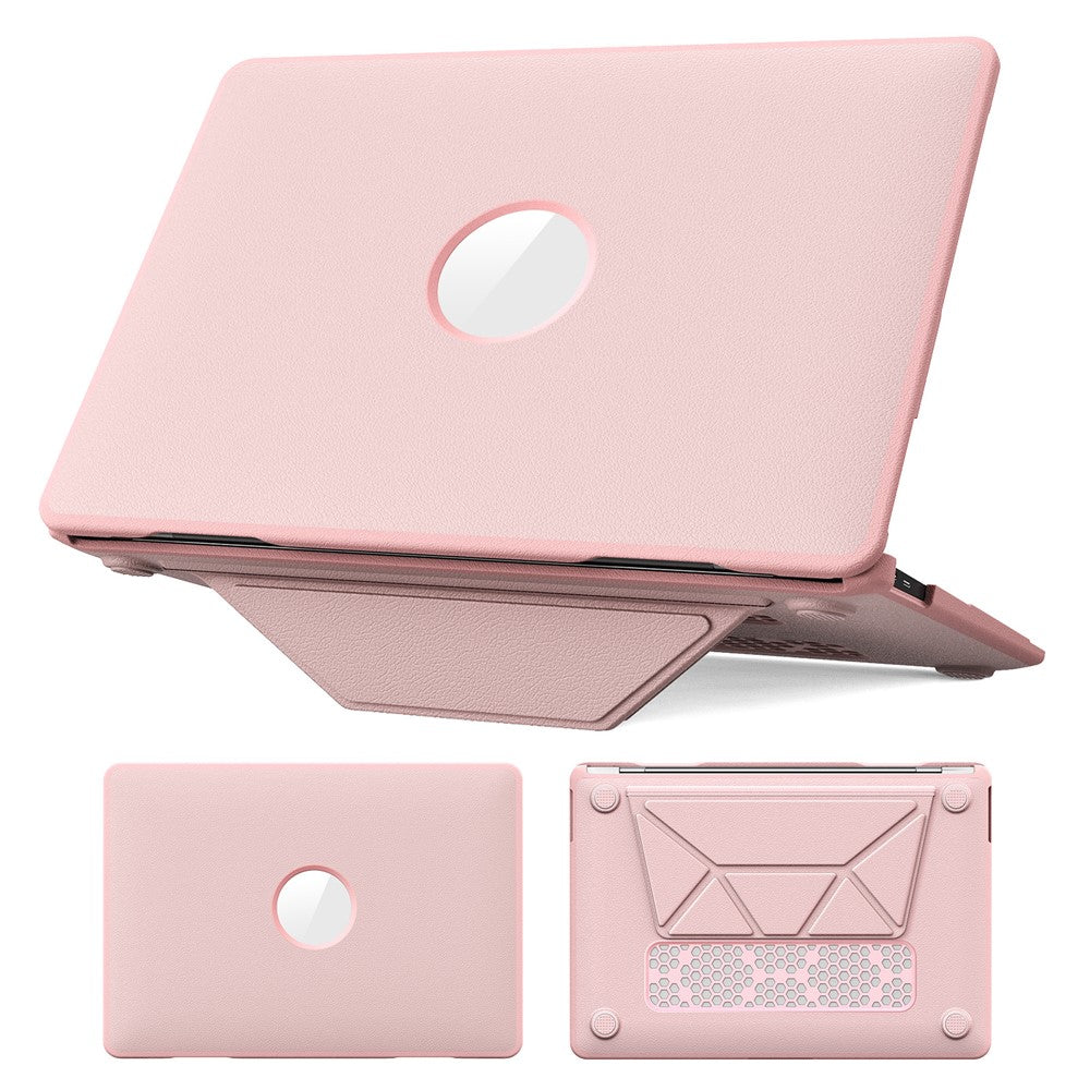 Laptop Case for MacBook Air 13 inch (2020) / (2018) A2337 M1 A2179 A1932 Kickstand PU TPU PC Notebook Protective Cover