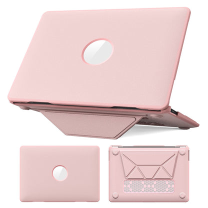 Laptop Case for MacBook Air 13 inch (2020) / (2018) A2337 M1 A2179 A1932 Kickstand PU TPU PC Notebook Protective Cover