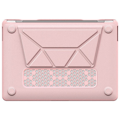 Laptop Case for MacBook Air 13 inch (2020) / (2018) A2337 M1 A2179 A1932 Kickstand PU TPU PC Notebook Protective Cover