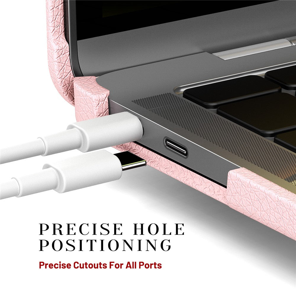 Laptop Case for MacBook Air 13 inch (2020) / (2018) A2337 M1 A2179 A1932 Kickstand PU TPU PC Notebook Protective Cover