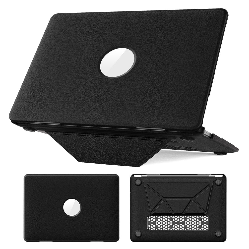 Laptop Case for MacBook Air 13 inch (2020) / (2018) A2337 M1 A2179 A1932 Kickstand PU TPU PC Notebook Protective Cover