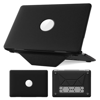 Laptop Case for MacBook Air 13 inch (2020) / (2018) A2337 M1 A2179 A1932 Kickstand PU TPU PC Notebook Protective Cover