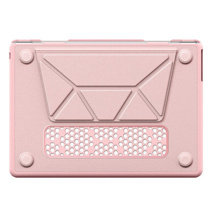 Laptop Case for MacBook Air 13 inch (2026) A3449 / (2025) A3240 / (2024) A3113 / (2022) A2681 Kickstand PU TPU PC Notebook Protective Cover