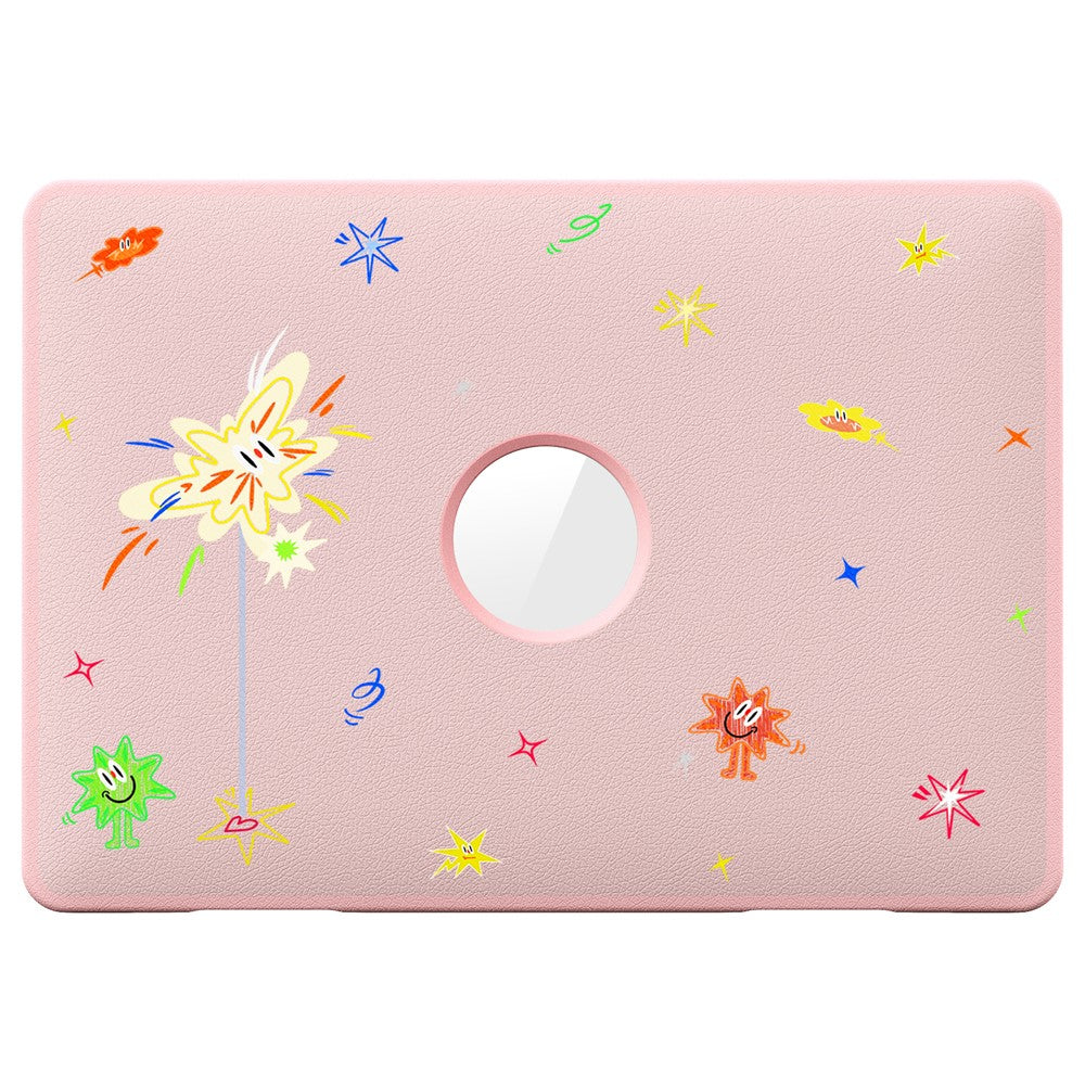 Pattern Printing Laptop Case for MacBook Air 13 inch (2020) / (2018) A2337 M1 A2179 A1932 Notebook Kickstand Cover