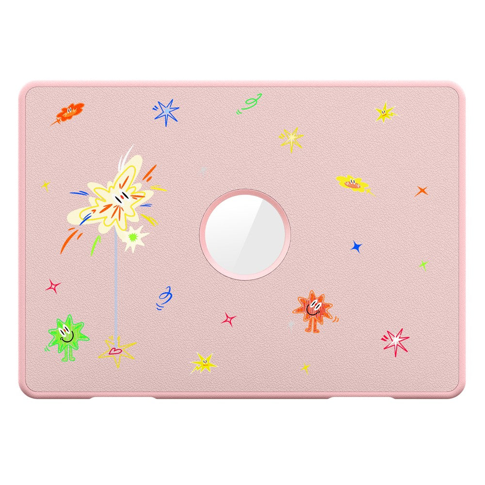 Pattern Printing Laptop Case for MacBook Air 13 inch (2026) A3449 / (2025) A3240 / (2024) A3113 / (2022) A2681 Notebook Kickstand Cover