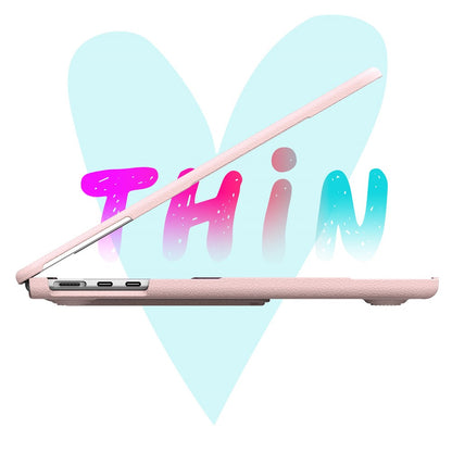 Pattern Printing Laptop Case for MacBook Air 13 inch (2026) A3449 / (2025) A3240 / (2024) A3113 / (2022) A2681 Notebook Kickstand Cover
