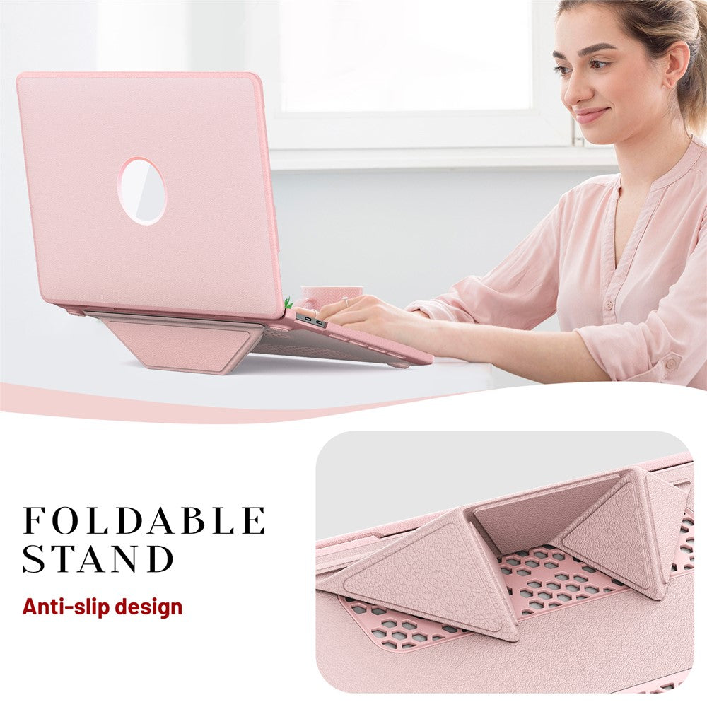 Laptop Case for MacBook Pro 13 inch (2020) / (2019) / (2018) / (2017) / (2016) / A1706 / A1708 / A1989 / A2159 / A2338 / A2289 / A2251 Notebook Kickstand Cover