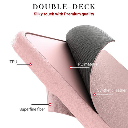 Laptop Case for MacBook Air 15 inch (2026) A3448 / (2025) A3241 / (2024) A311 / (2023) A2941 Notebook Kickstand Cover