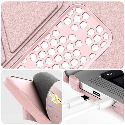 Pattern Printing Laptop Case for MacBook Pro 13 inch (2020) / (2019) / (2018) / (2017) / (2016) Notebook Kickstand Cover