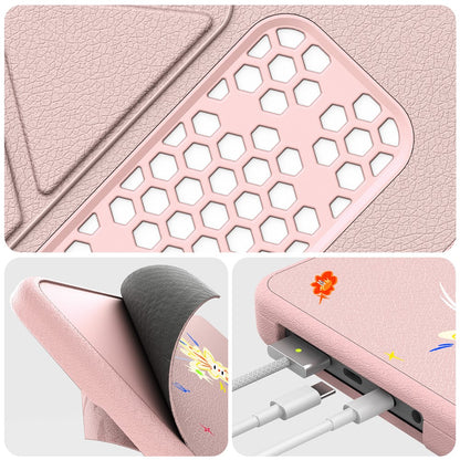 Pattern Printing Laptop Case for MacBook Pro 14 inch (2026) A3427 A3426 / (2025) A3434 A3112 A3185 A3401 / (2024) A2918 A2992 / (2023) A2779 / (2022) / (2021) A2442 Notebook Kickstand Cover