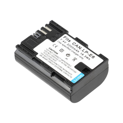 For Canon EOS 5DS R / 5D Mark IV 2200mAh 7.4V Li-Polymer Battery Assembly Part (Without Logo) (Encode: LP-E6)