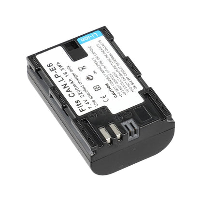 For Canon EOS 5DS R / 5D Mark IV 2200mAh 7.4V Li-Polymer Battery Assembly Part (Without Logo) (Encode: LP-E6)