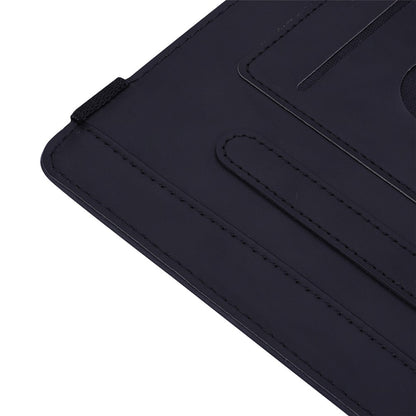 For Samsung Galaxy Tab S11 Ultra Tablet Case Card Slots Leather Cover Flower Pattern