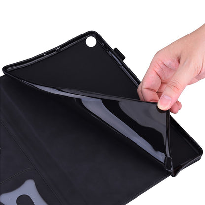 For Samsung Galaxy Tab S11 Ultra Case PU Leather Protective Folio Tablet Cover with Card Holder