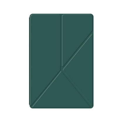 For Samsung Galaxy Tab S11 Ultra Leather Case Origami Stand Magnetic Tablet Cover Auto Wake  /  Sleep
