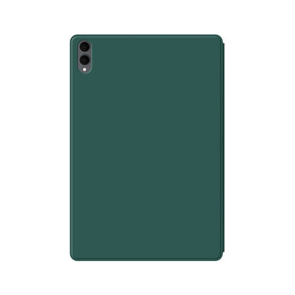 For Samsung Galaxy Tab S11 Ultra Leather Case Origami Stand Magnetic Tablet Cover Auto Wake  /  Sleep