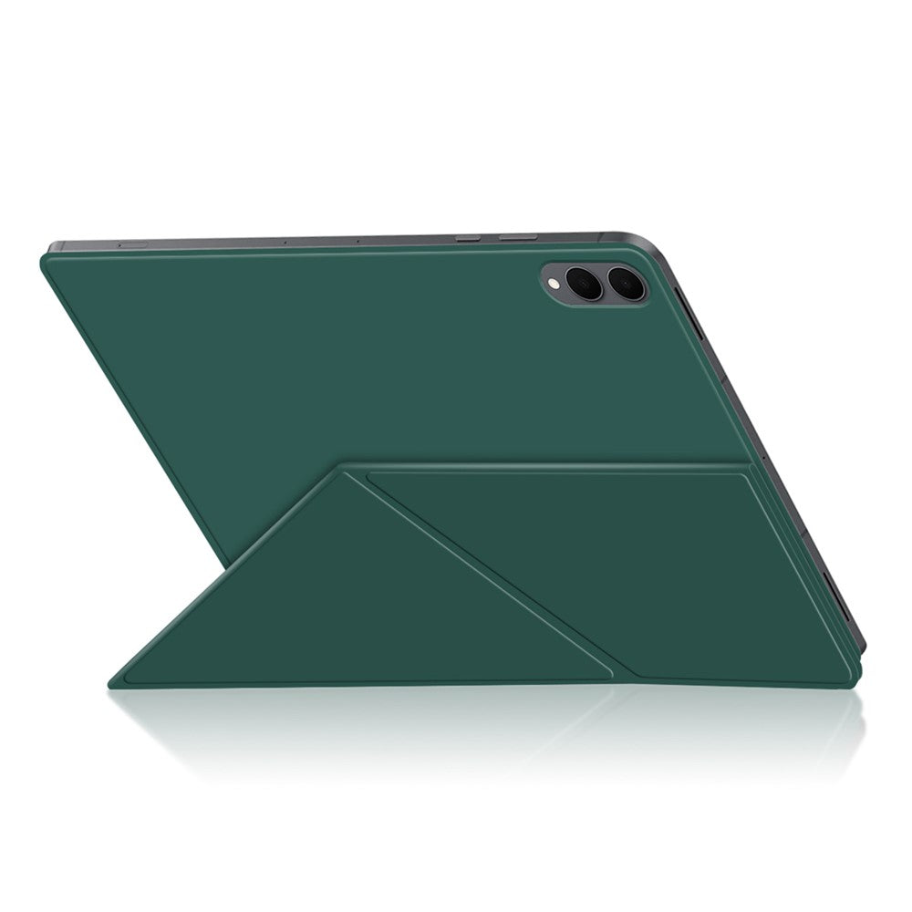 For Samsung Galaxy Tab S11 Ultra Leather Case Origami Stand Magnetic Tablet Cover Auto Wake  /  Sleep