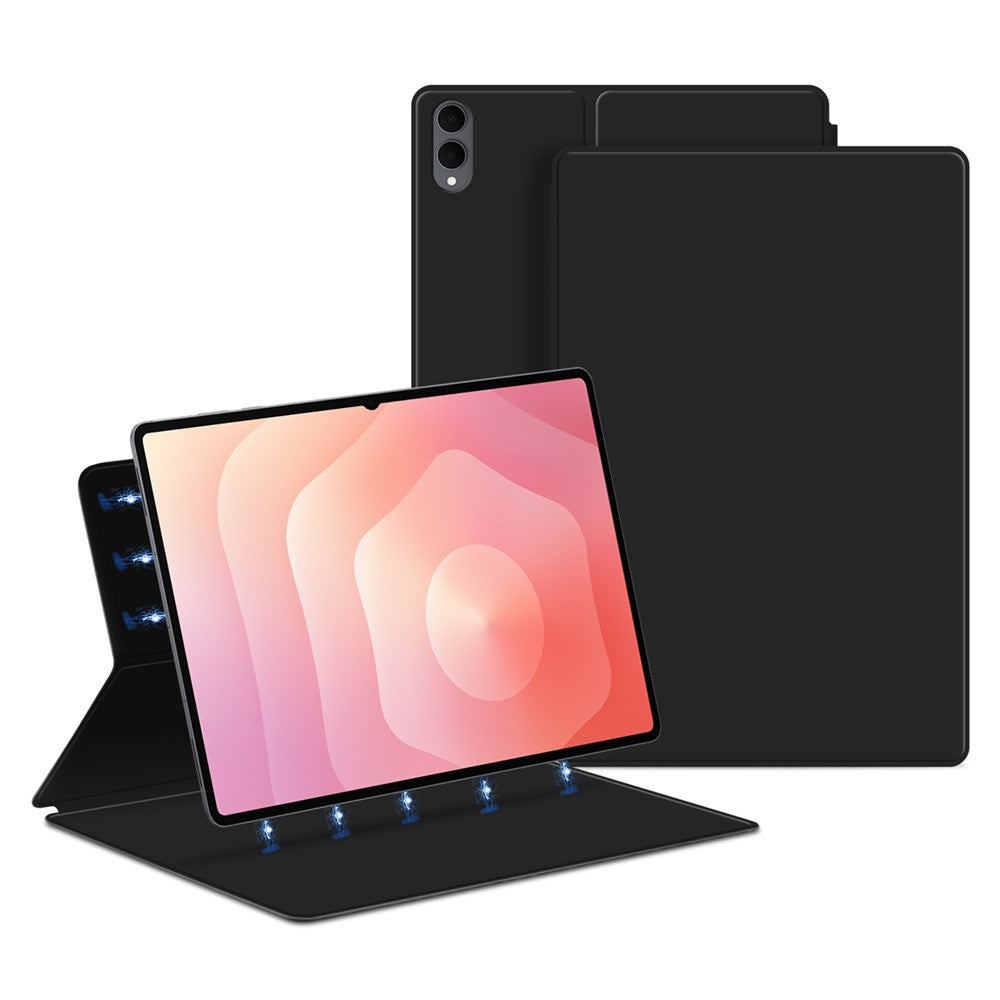 For Samsung Galaxy Tab S11 Ultra Case Stand Magnetic Leather Tablet Cover with Auto Sleep / Wake