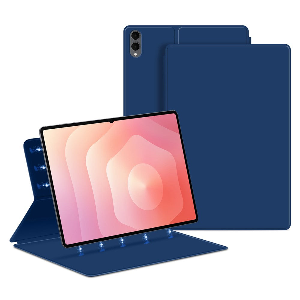 For Samsung Galaxy Tab S11 Ultra Case Stand Magnetic Leather Tablet Cover with Auto Sleep / Wake