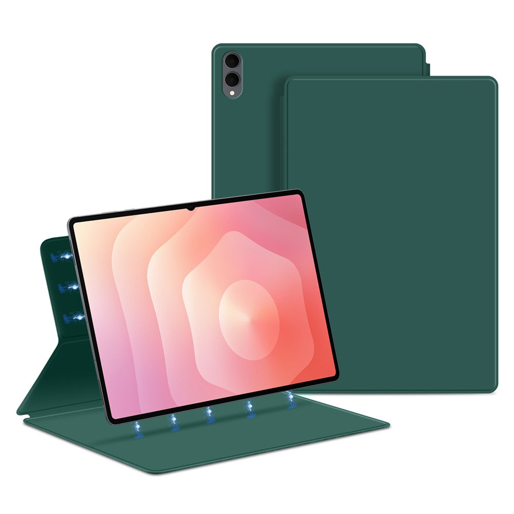 For Samsung Galaxy Tab S11 Ultra Case Stand Magnetic Leather Tablet Cover with Auto Sleep / Wake