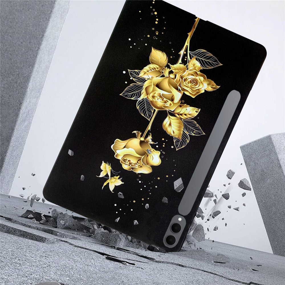 For Samsung Galaxy Tab S11 Ultra TPU Case Pattern Printing Slim Tablet Protective Cover