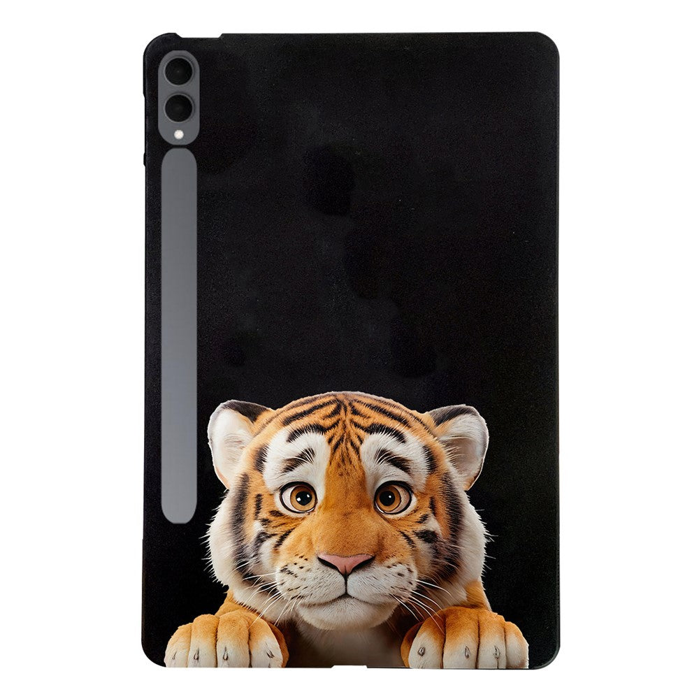 For Samsung Galaxy Tab S11 Ultra Case Pattern Printing Slim TPU Tablet Protective Cover