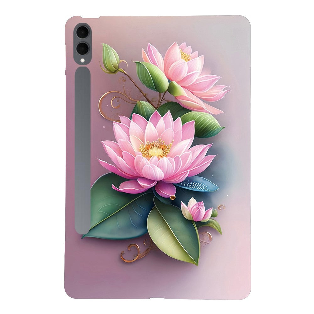 For Samsung Galaxy Tab S11 Ultra Case Pattern Printing Slim Soft TPU Tablet Cover