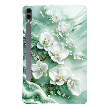 For Samsung Galaxy Tab S11 Ultra Case Pattern Printing Slim Soft TPU Tablet Cover