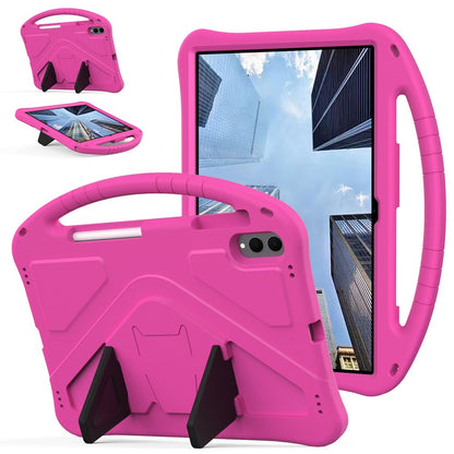 For Samsung Galaxy Tab S11 Ultra Case EVA Tablet Cover with Handle Kickstand Children Friendly