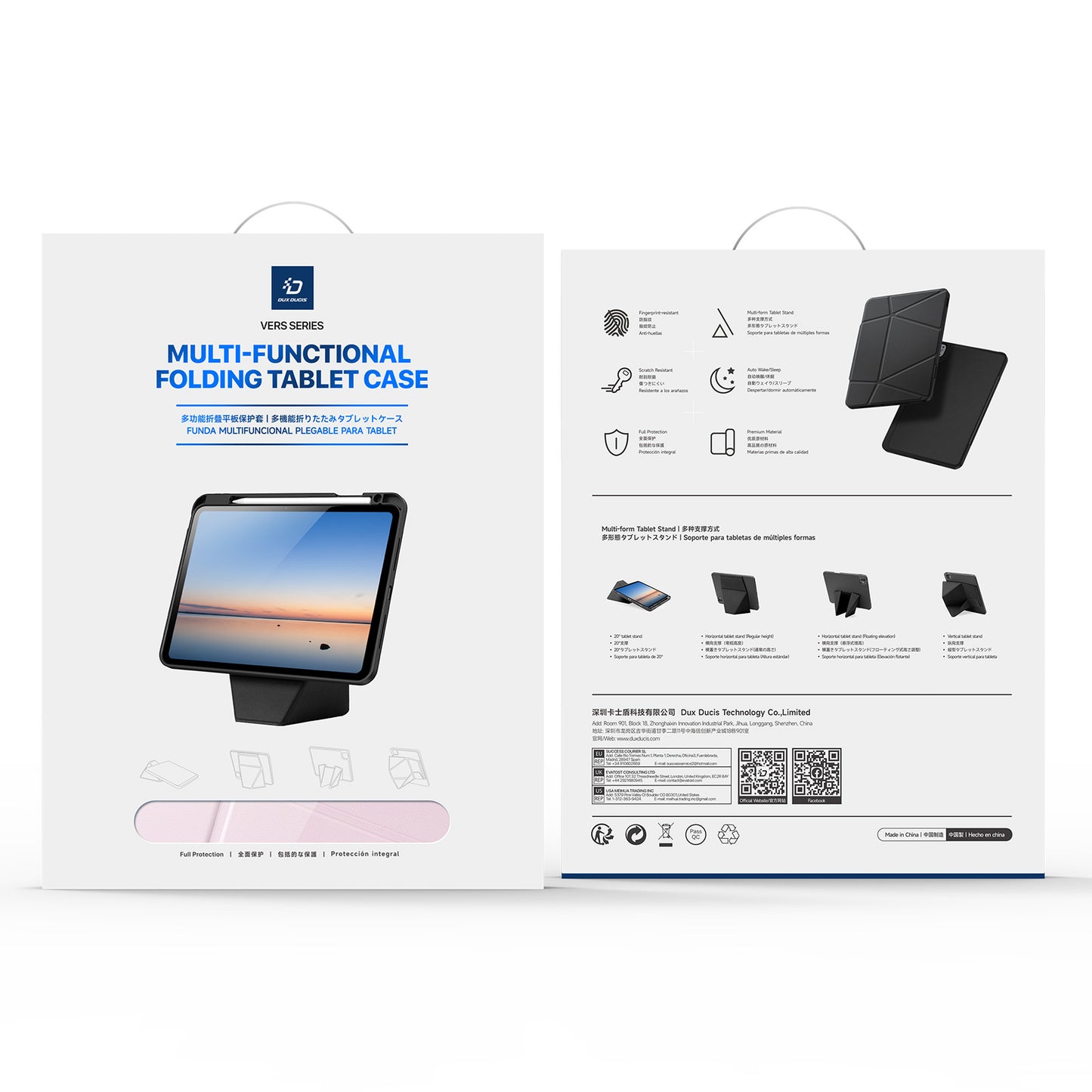 DUX DUCIS For Samsung Galaxy Tab S11 Ultra / S10 Ultra / S9 Ultra Tablet Case  Vers Series Multi-function Folding Stand Leather Cover