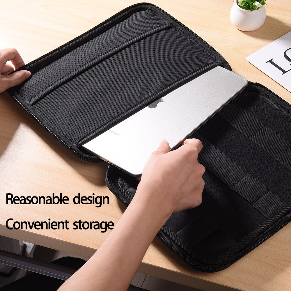 For 10-11 inch 180° Full-Opening Tablet Sleeve Case Waterproof Shockproof Tablet Sleeve Bag