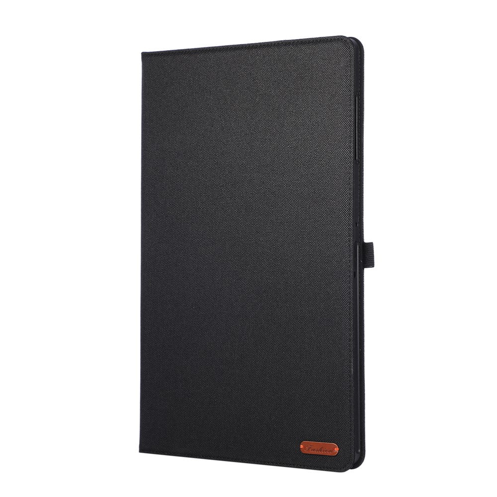 For Samsung Galaxy Tab S11 Ultra Case with Stand Card Holder Cloth Texture Leather Tablet Cover