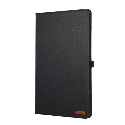 For Samsung Galaxy Tab S11 Ultra Case with Stand Card Holder Cloth Texture Leather Tablet Cover
