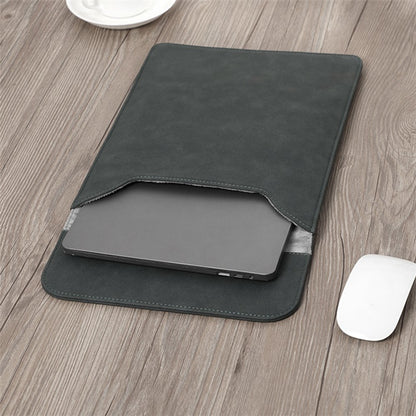 HL0130  16 inch Laptop Bag for MacBook Pro 16 inch (2026) A3429 A3428 / (2025) A3186 A3403 / (2024) A2991 / (2023) A2780 / (2021) A2485 Leather Notebook Sleeve Mouse