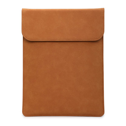 HL0130  16 inch Laptop Bag for MacBook Pro 16 inch (2026) A3429 A3428 / (2025) A3186 A3403 / (2024) A2991 / (2023) A2780 / (2021) A2485 Leather Notebook Sleeve Mouse