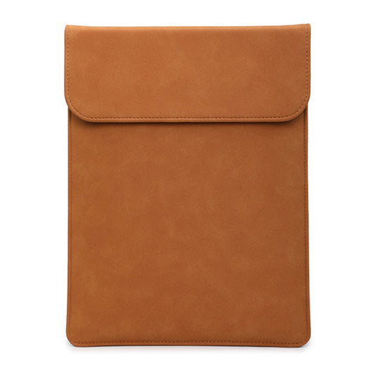 HL0130  16 inch Laptop Bag for MacBook Pro 16 inch (2026) A3429 A3428 / (2025) A3186 A3403 / (2024) A2991 / (2023) A2780 / (2021) A2485 Leather Notebook Sleeve Mouse