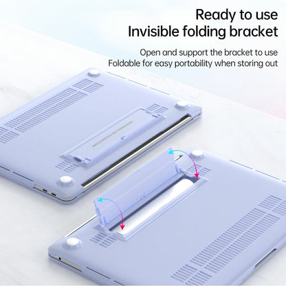 For MacBook Neo 13 inch (2026) Case Foldable Stand Heat Dissipation PC Laptop Protective Shell