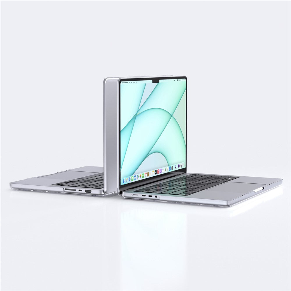 LENTION For MacBook Air 13 inch (2026) A3449 / (2025) A3240 / (2024) A3113 / (2022) A2681 Laptop Case Anti-Scratch Crystal Clear Notebook Hard PC Shell