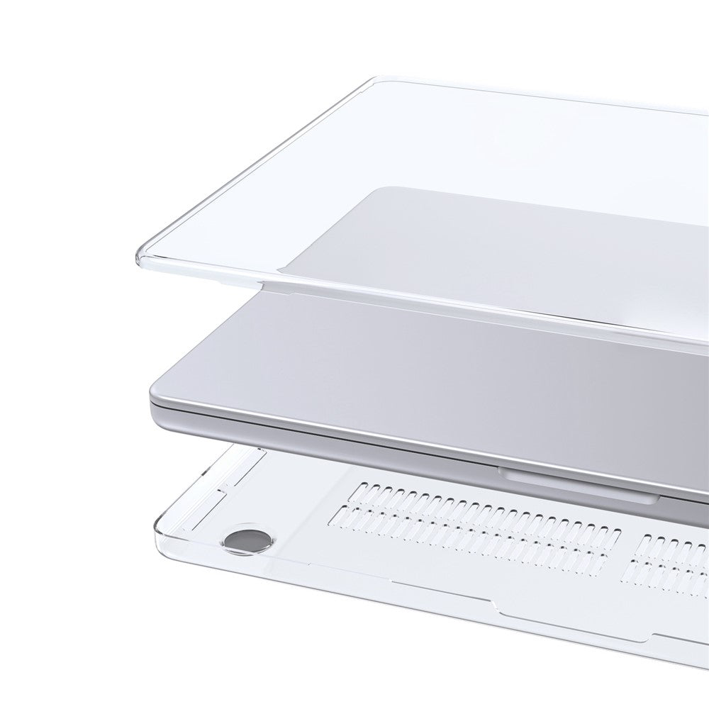 LENTION For MacBook Air 13 inch (2026) A3449 / (2025) A3240 / (2024) A3113 / (2022) A2681 Laptop Case Anti-Scratch Crystal Clear Notebook Hard PC Shell